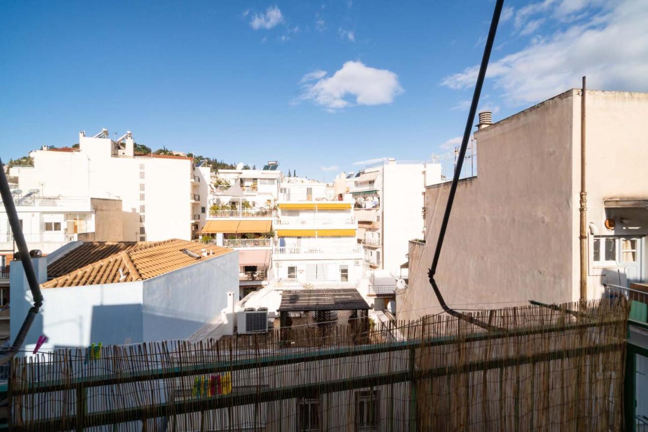Acropolis View Vintage Style Apartment In Koukaki Athènes Extérieur photo